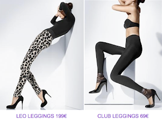 Leggings print y gasa Wolford 5 2010/2011